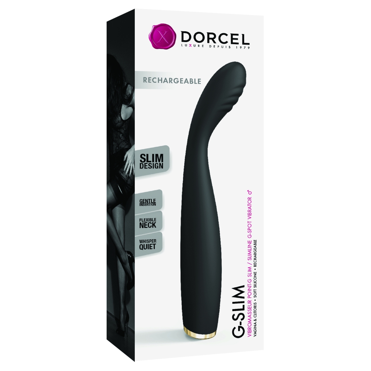 stimulateur g slim dorcel 19cm noir 4