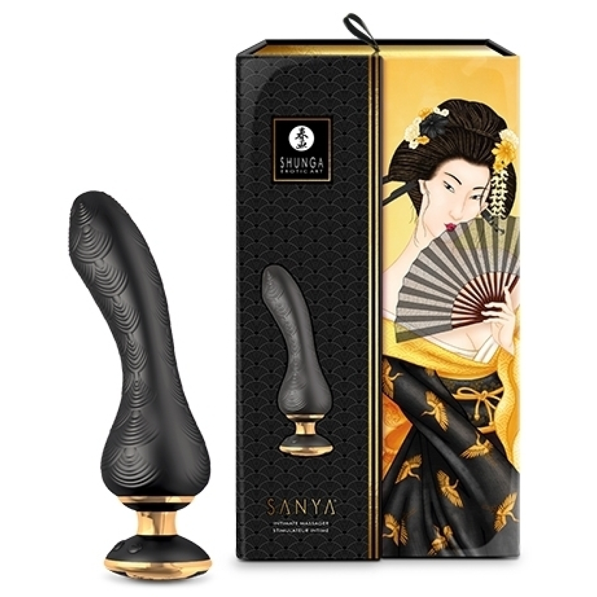 stimulateur intime shunga sanya noir 2