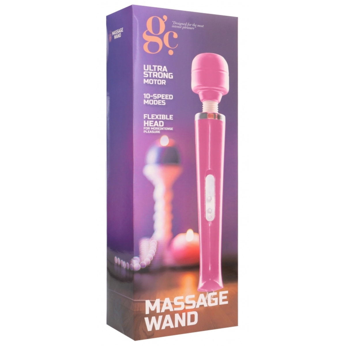 stimulateur mega wand 32cm tete 6cm rose 1