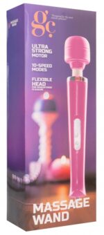 stimulateur mega wand 32cm tete 6cm rose 1