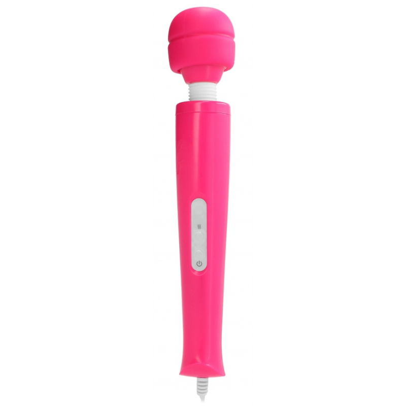 stimulateur mega wand 32cm tete 6cm rose