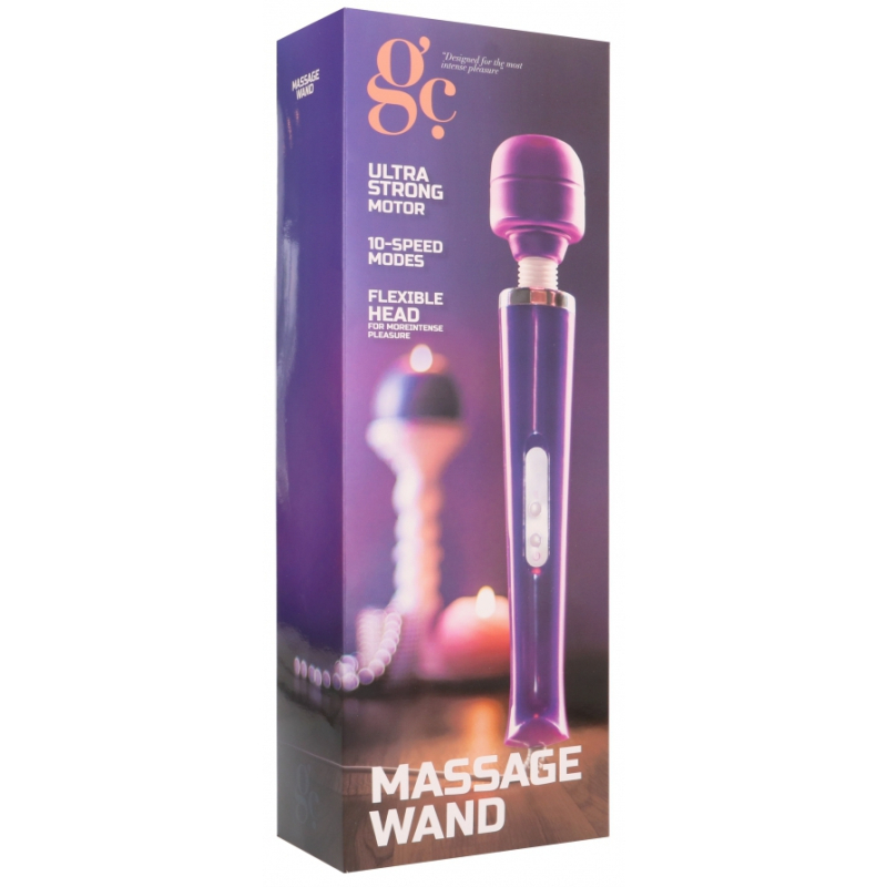 stimulateur mega wand 32cm tete 6cm violet 1
