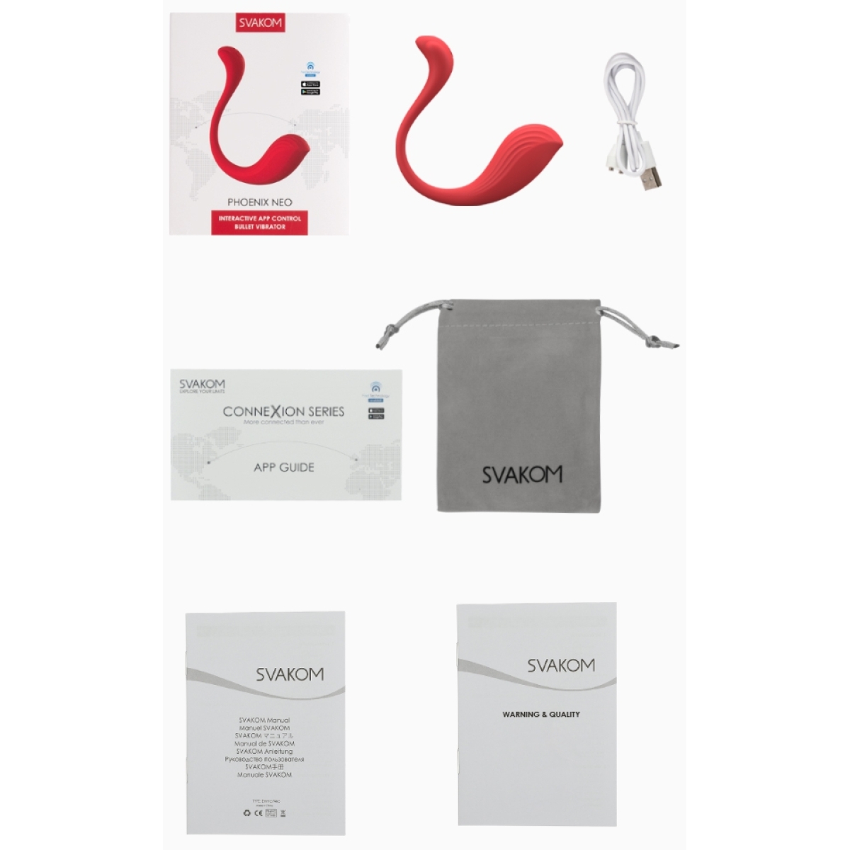 stimulateur oeuf vibrant connecte phoenix neo 8 x 33 cm 6