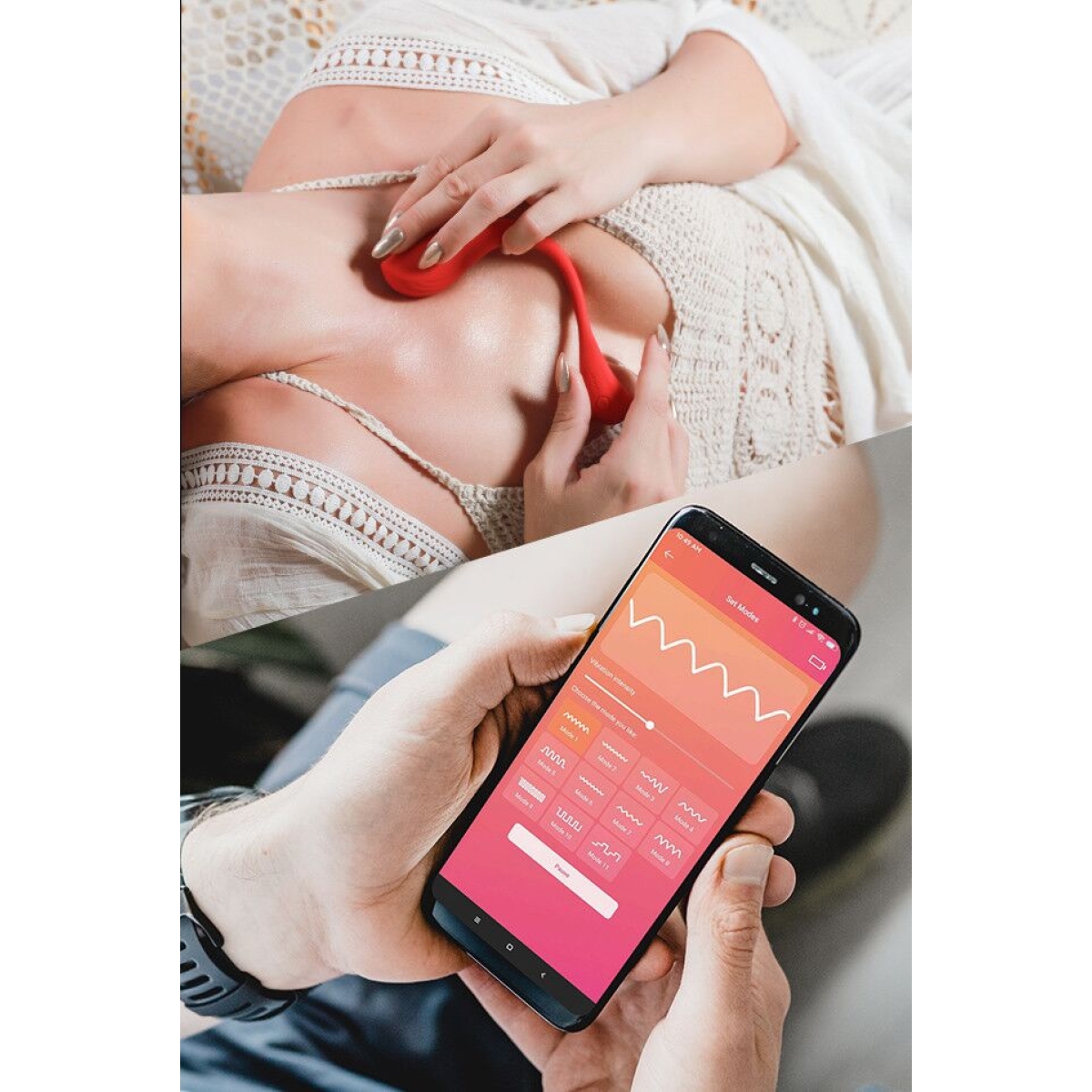 stimulateur oeuf vibrant connecte phoenix neo 8 x 33 cm 8