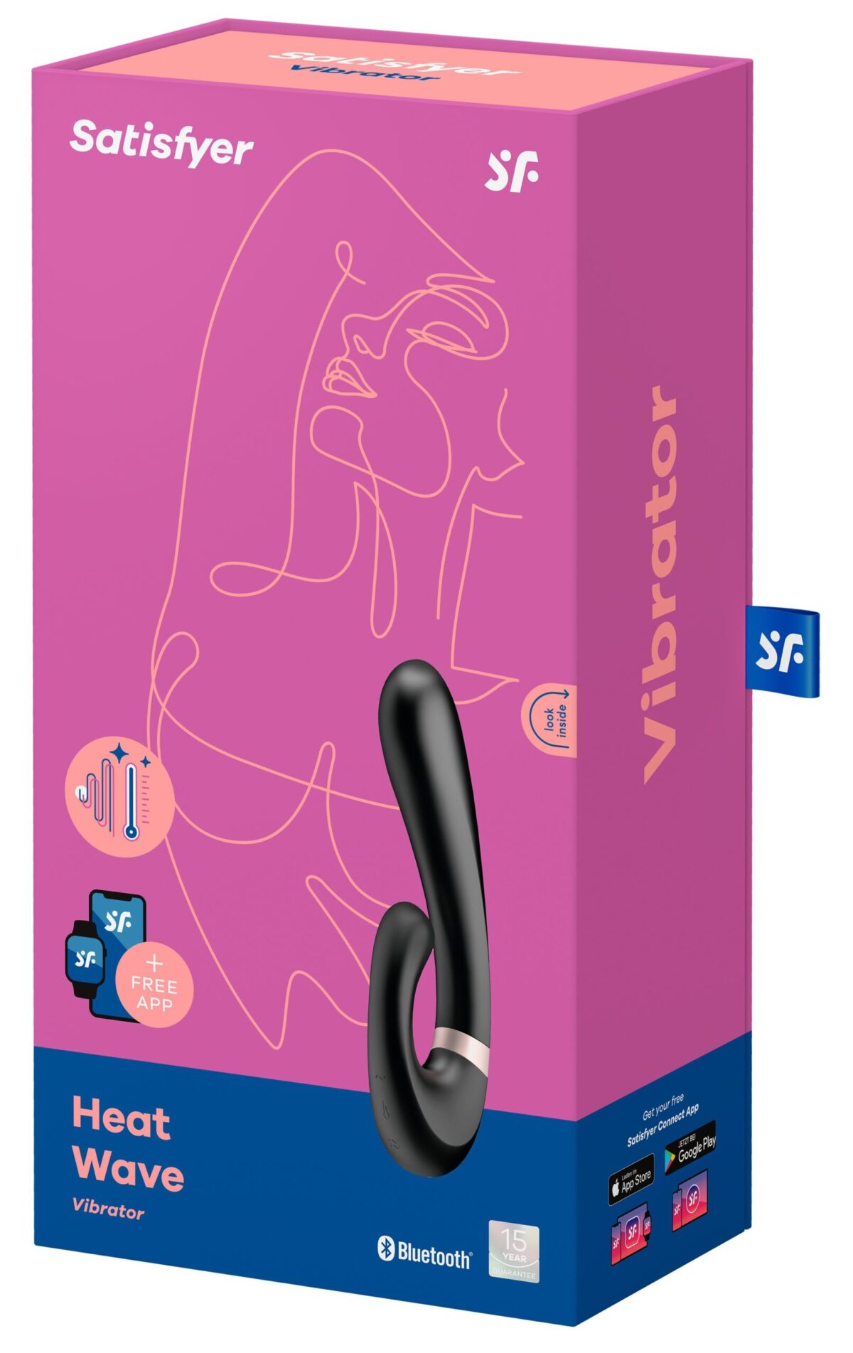 stimulateur point g connecte heat wave satisfyer 14 x 35cm noir 9 scaled