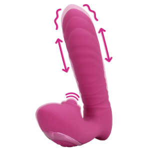 stimulateur point g et clitoris pinking 12 x 33cm