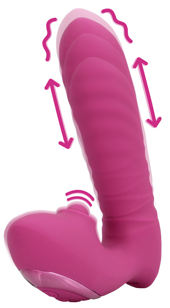 stimulateur-point-g-et-clitoris-pinking-12-x-33cm stimulateur point g et clitoris pinking 12 x 33cm