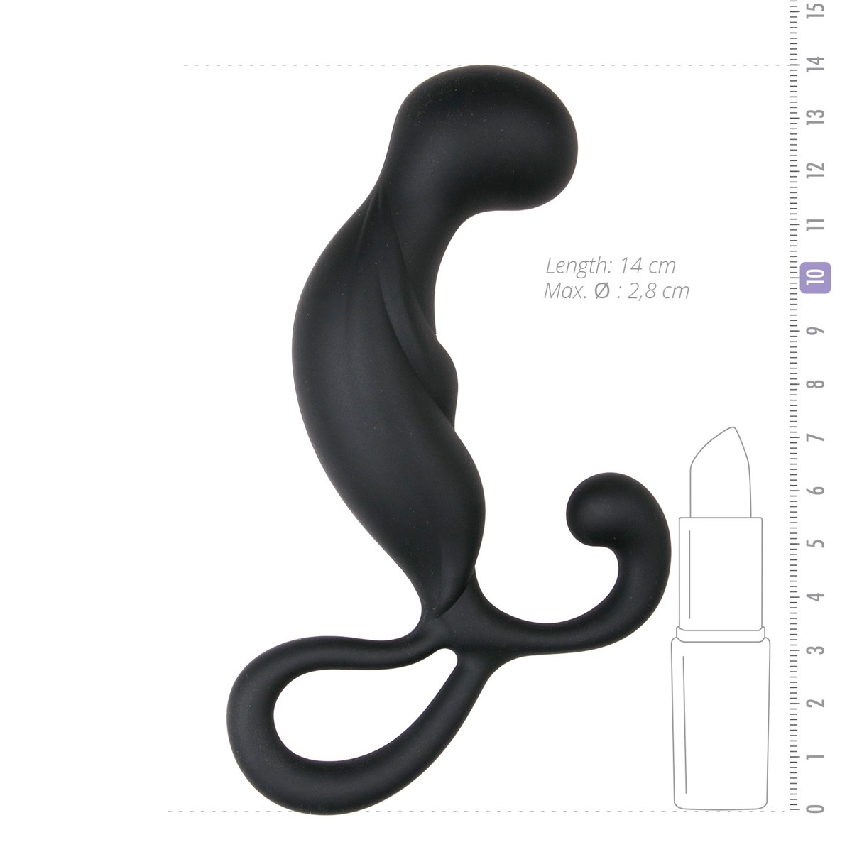 stimulateur prostate curved 9 x 32 cm 2