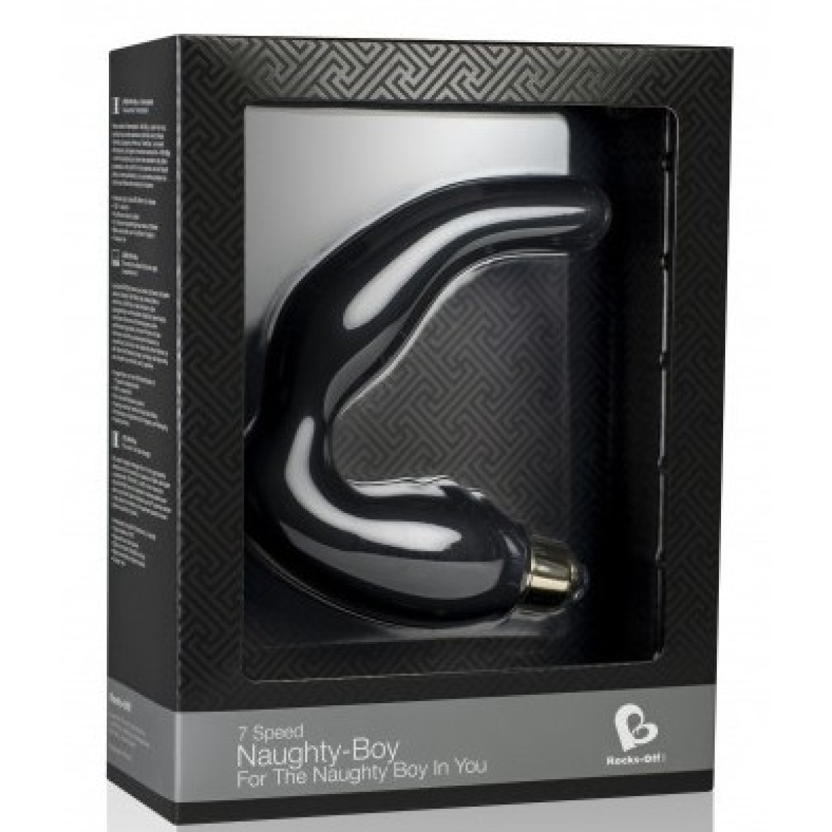 stimulateur prostate naughty boy 7 noir 1