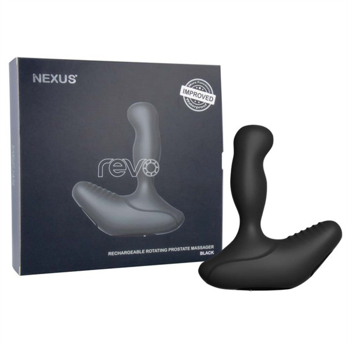 stimulateur prostate nexus revo noir 10 x 34cm