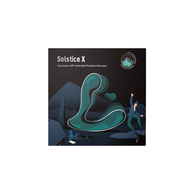 stimulateur prostatique connecte solstice x 9 x 32cm 1