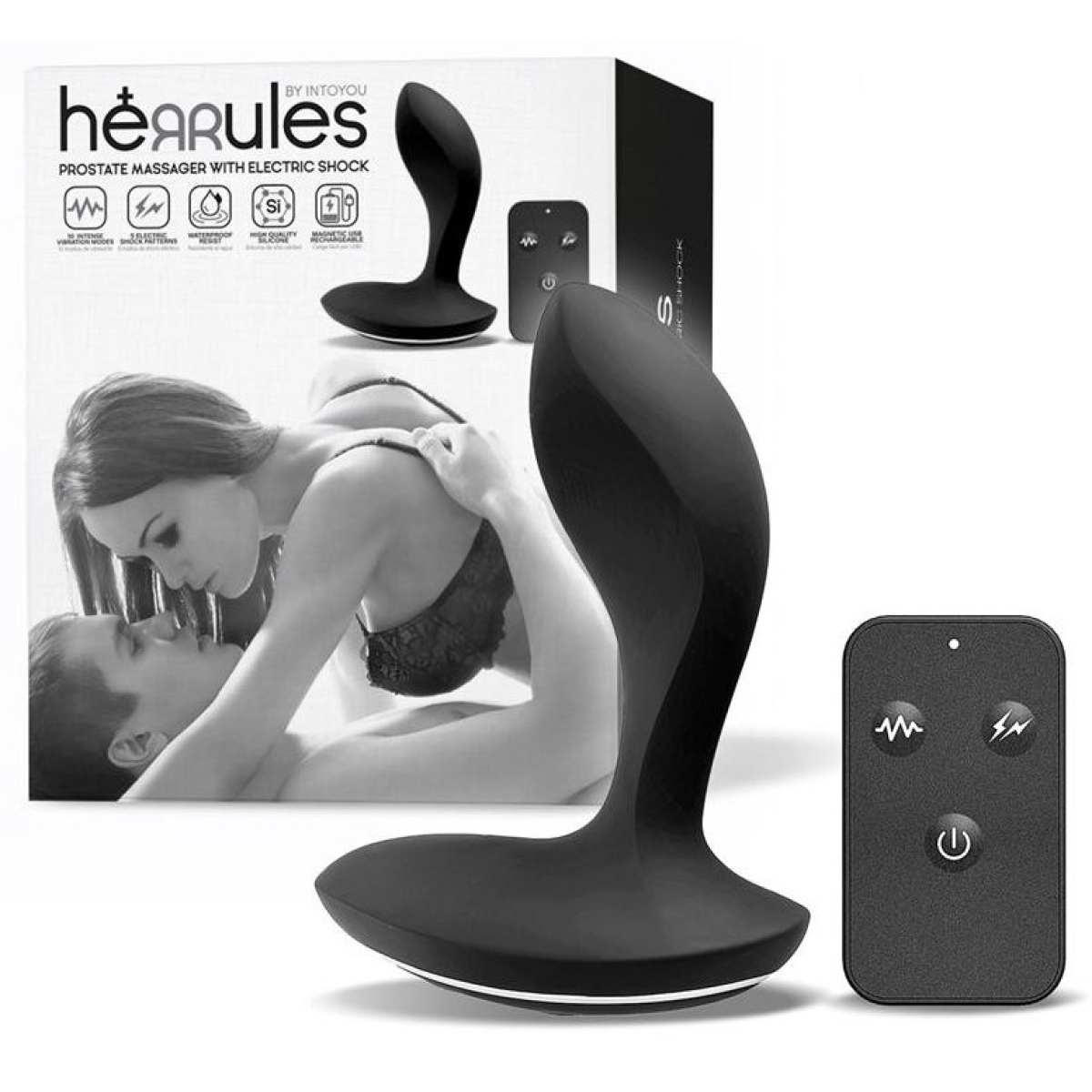 stimulateur prostatique vibrant electro herrules 9 x 31cm 1