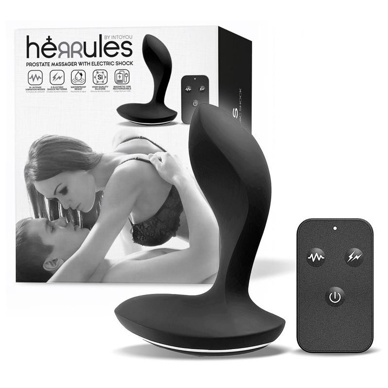 stimulateur prostatique vibrant electro herrules 9 x 31cm 1