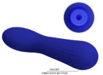 stimulateur prostatique vibrant faun 14 x 34cm indigo 8