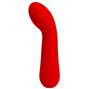 stimulateur prostatique vibrant faun 14 x 34cm rouge