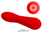stimulateur prostatique vibrant faun 14 x 34cm rouge 8