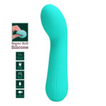 stimulateur prostatique vibrant faun 14 x 34cm turquoise 10
