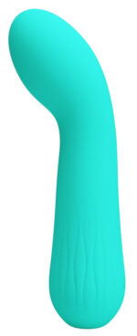 stimulateur prostatique vibrant faun 14 x 34cm turquoise 6