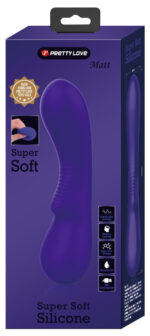 stimulateur prostatique vibrant matt 15 x 4cm indigo 6