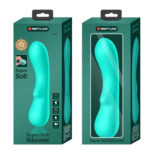 stimulateur prostatique vibrant matt 15 x 4cm turquoise 11