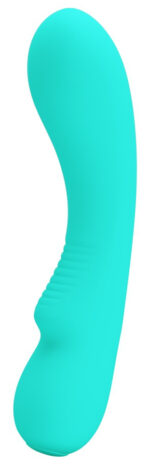 stimulateur prostatique vibrant matt 15 x 4cm turquoise 6