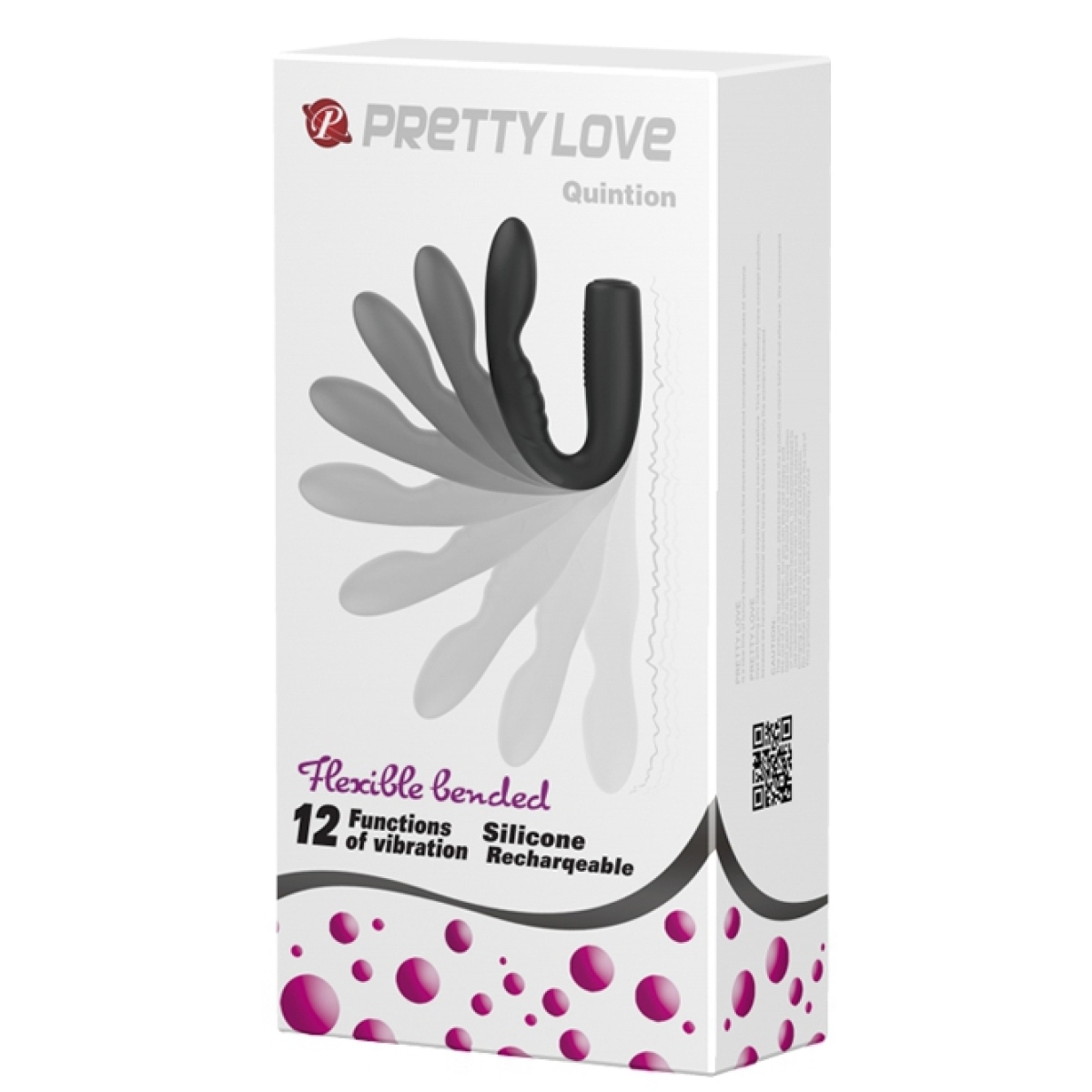 stimulateur prostatique vibrant quintion 10 x 34 cm 1