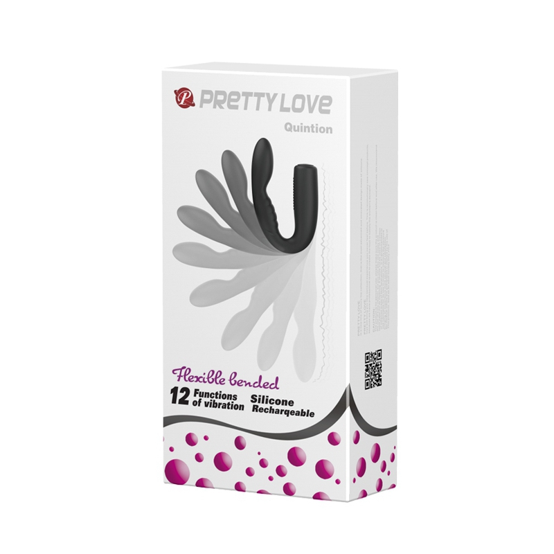 stimulateur prostatique vibrant quintion 10 x 34 cm 1
