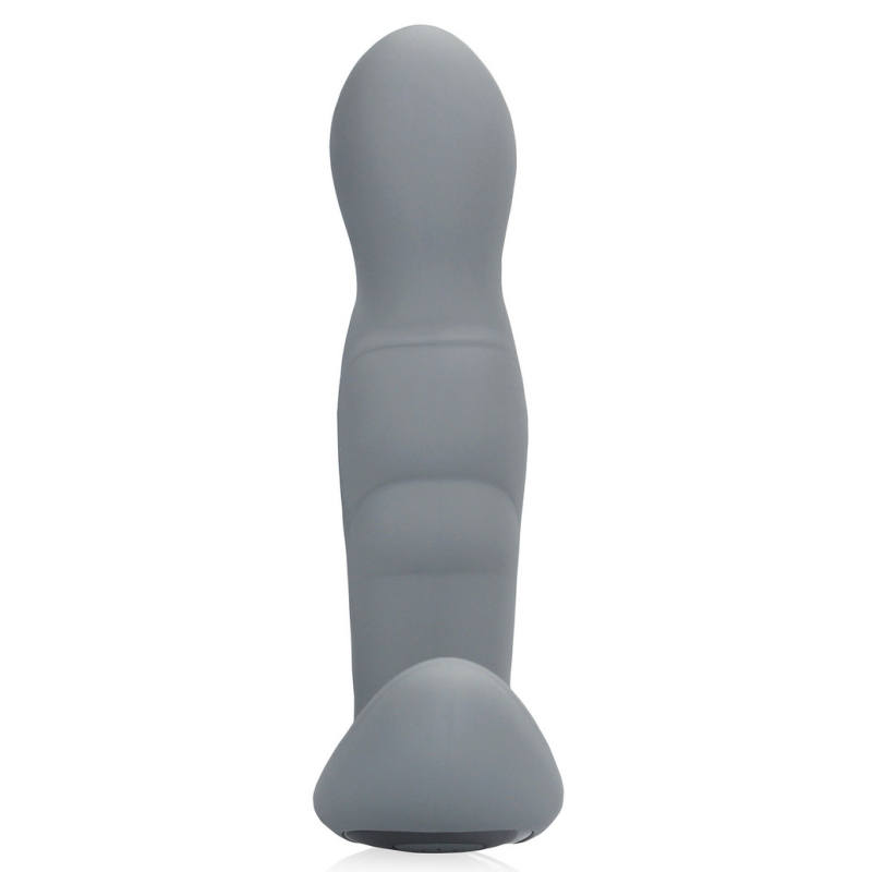 stimulateur prostatique vibrant rotatif gothamey 115 x 34cm gris 2