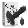 stimulateur prostatique vibrant slapslup 13 x 36cm noir 1