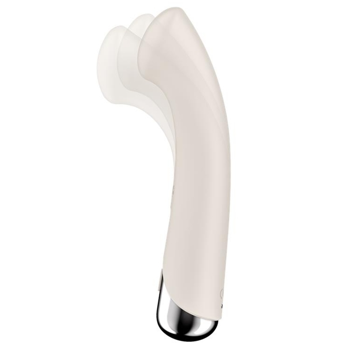 stimulateur spinning g spot 1 11 x 35cm creme 2