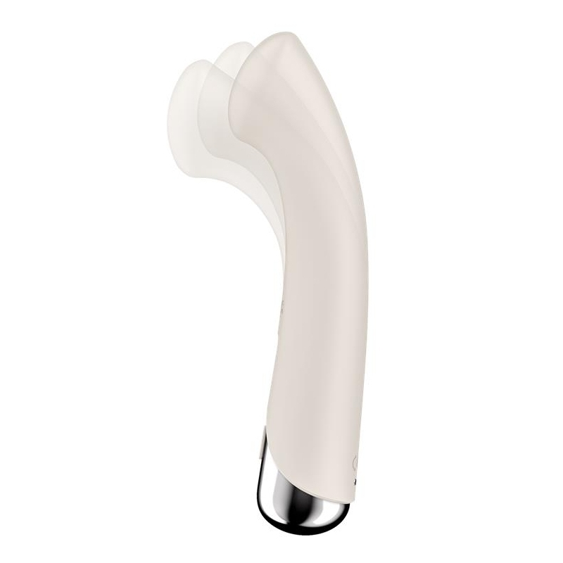 stimulateur spinning g spot 1 11 x 35cm creme 2