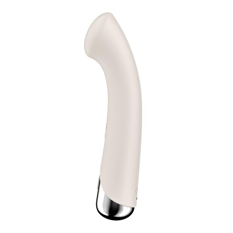 stimulateur spinning g spot 1 11 x 35cm creme 3