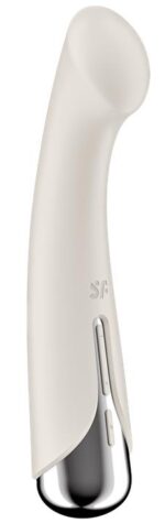 stimulateur spinning g spot 1 11 x 35cm creme 5