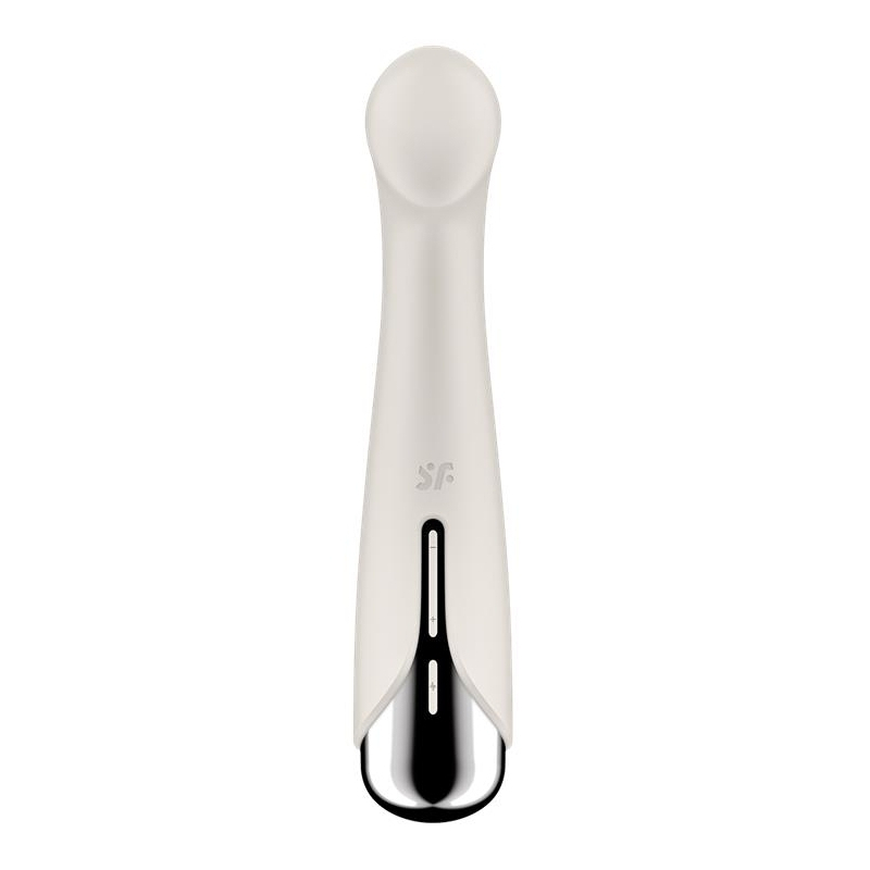 stimulateur spinning g spot 1 11 x 35cm creme 6