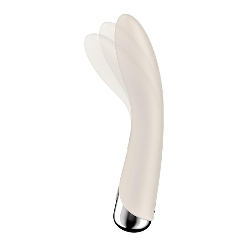 stimulateur spinning vibe 1 11 x 3cm creme 2