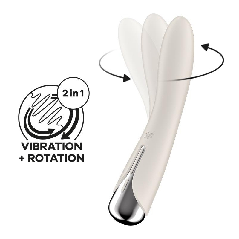 stimulateur-spinning-vibe-1-11-x-3cm-creme stimulateur spinning vibe 1 11 x 3cm creme