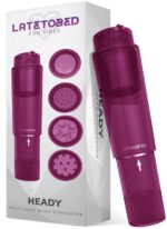 stimulateur vibrant 4 tetes heady violet 2