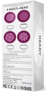 stimulateur vibrant 4 tetes heady violet 3