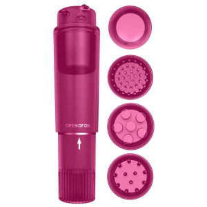 stimulateur vibrant 4 tetes heady violet