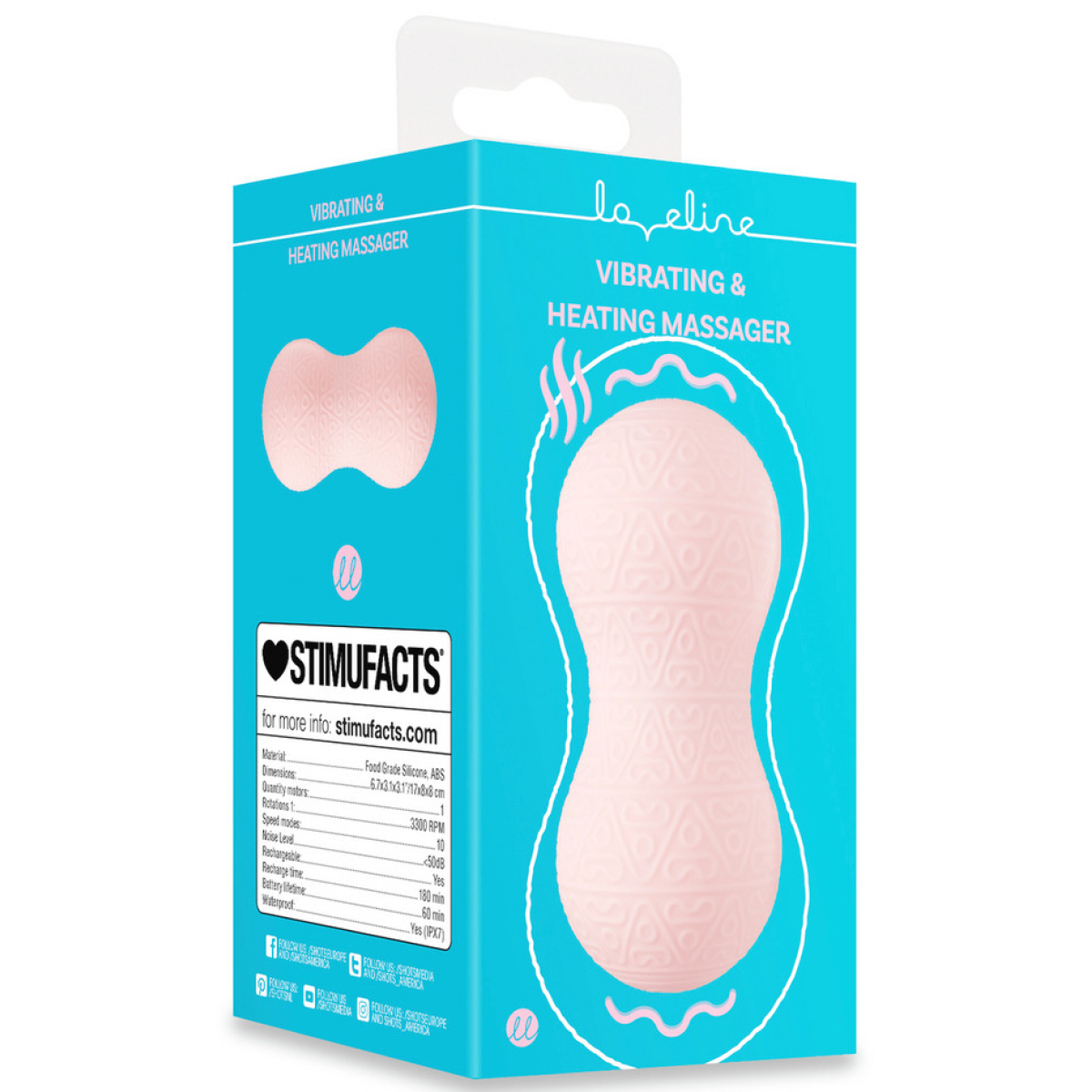 stimulateur vibrant chauffant massager vibe 10 vibrations 1