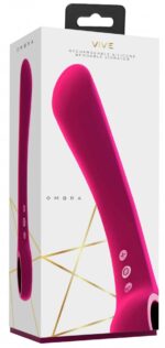 stimulateur vibrant ombra vive 12 x 35cm rose 1