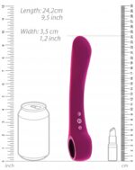 stimulateur vibrant ombra vive 12 x 35cm rose 4