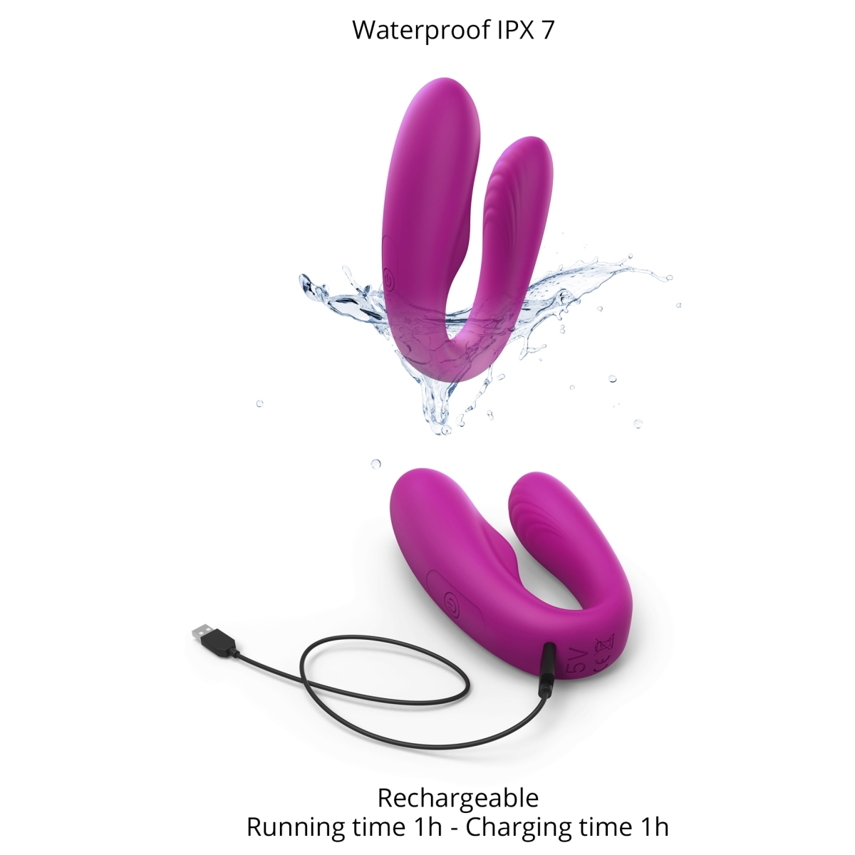 stimulateur vibrant pour couple match up love to love fuchsia 2