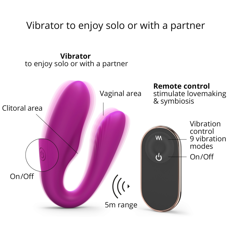 stimulateur vibrant pour couple match up love to love fuchsia 3
