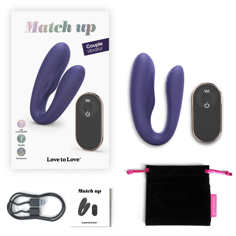 stimulateur vibrant pour couple match up love to love indigo 1