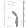 stimulateur-vibrant-vibe-spot-17-cm-gris stimulateur vibrant vibe spot 17 cm gris 9