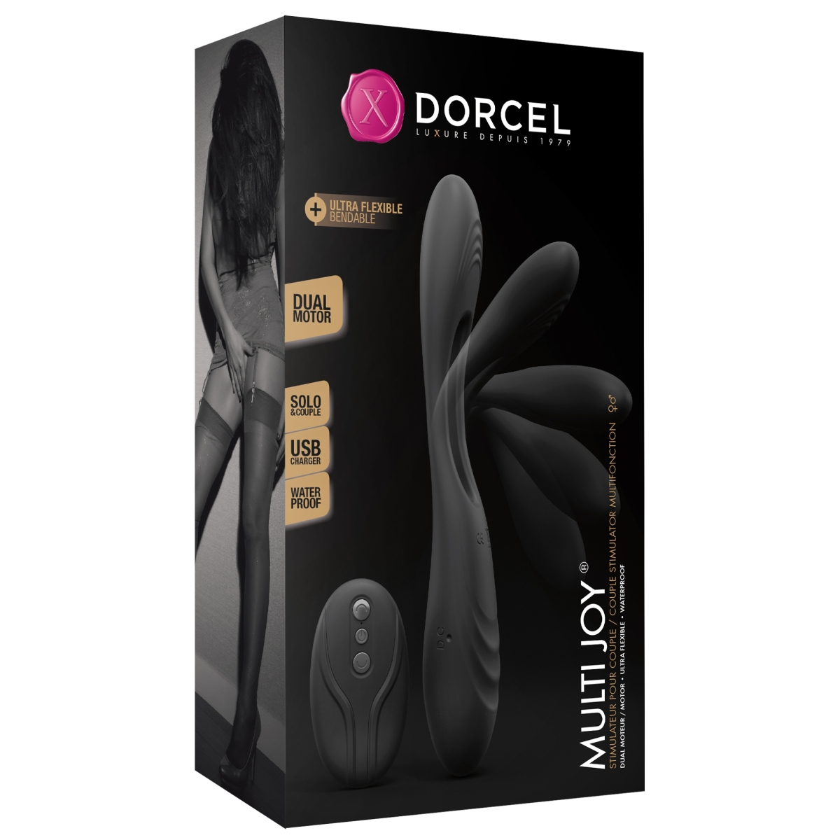 stimulateur vibro multijoy dorcel 20 x 32cm 1