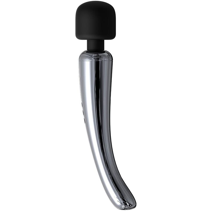 stimulateur wand silvery 30 cm tete 55 mm argente 3