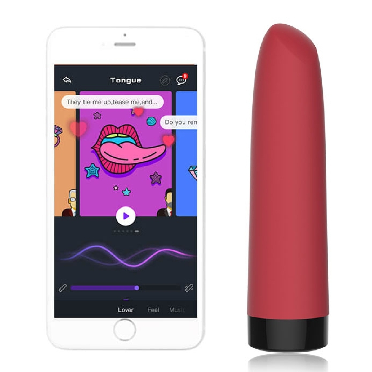 stimumateur vibro awaken controle a distance 95 x 24 cm 17