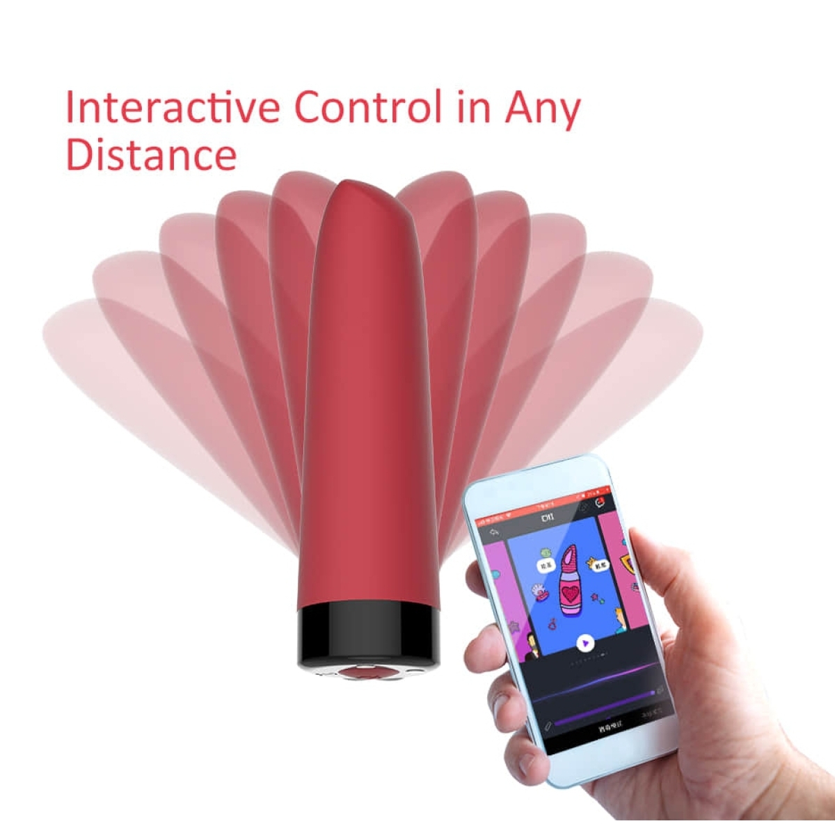 stimumateur vibro awaken controle a distance 95 x 24 cm 25